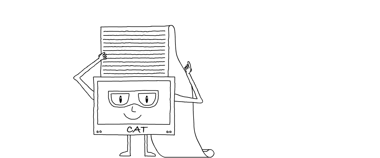 CAT prepares the document by breaking it up into meaningful groups of words and phrases, called segments.